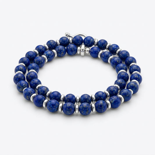 Pulsera Artesanal de Lapislázuli Natural